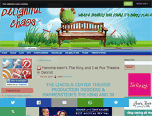 Tablet Screenshot of delightfulchaos.com